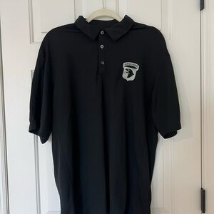 Nike Black Polo Shirt with Emblem